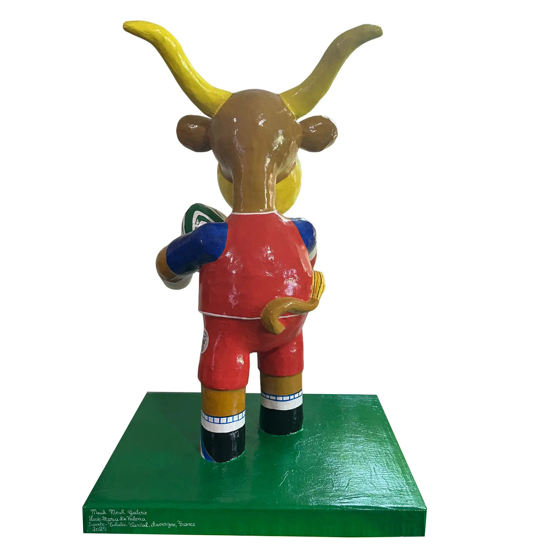 Sculpture Meuh Meuh Rugby – Image 4