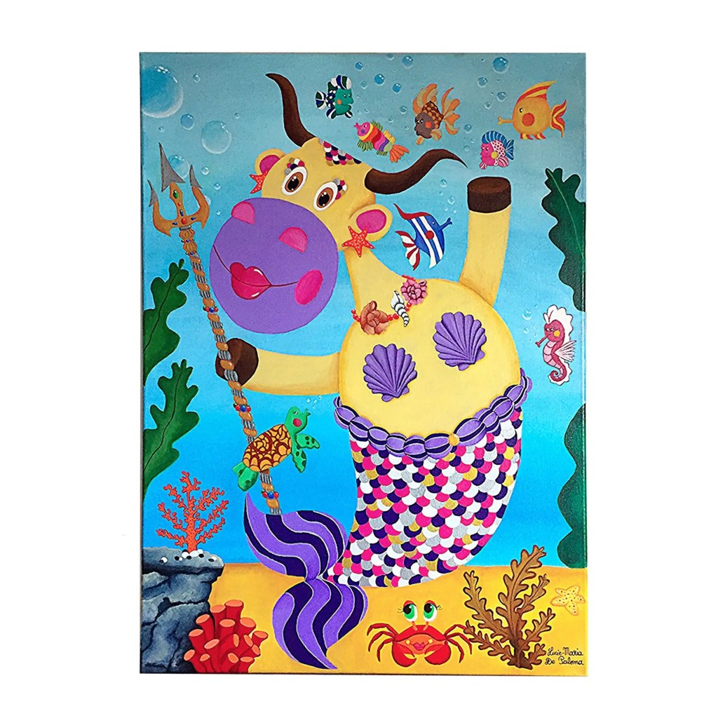 Peinture Meuh Meuh Sirène