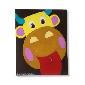 Peinture Vache Meuh Meuh Zig